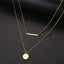 Round and Stick Stainless Steel Pendant