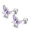Pink Stud Earrings