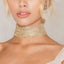 Rhinestone Choker Necklace
