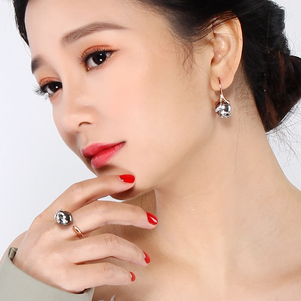 Earrings ring sets