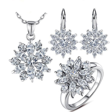 Rose Gold Color Jewelry Sets