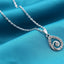 Crystal Silver Jewelry Sets
