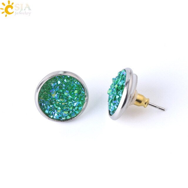 Push Back Stud Earrings
