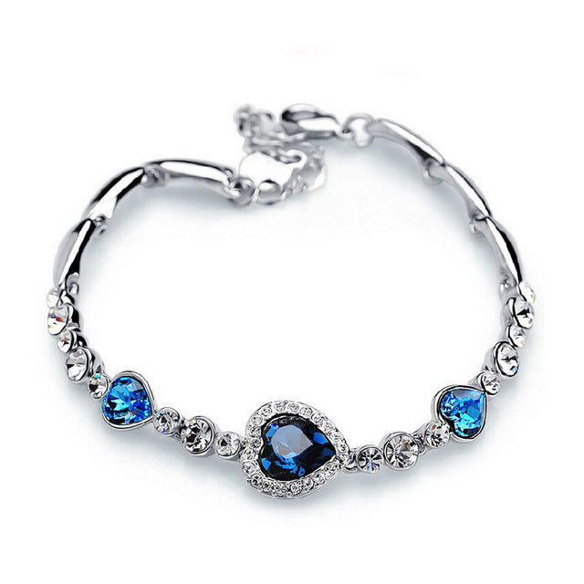 Ocean Crystal Bangle