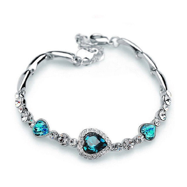 Ocean Crystal Bangle