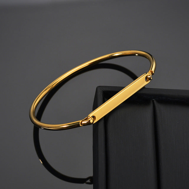 Personalized Gold Bracelets