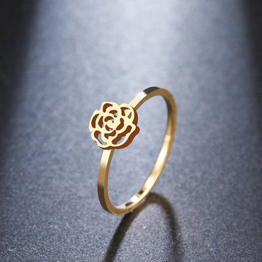 Rose Gold and Silver Ring