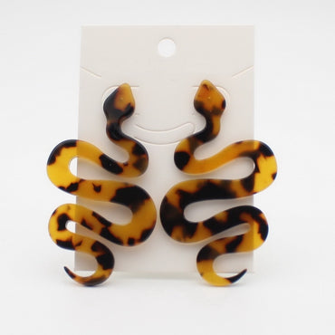 Snake Acrylic Earrings