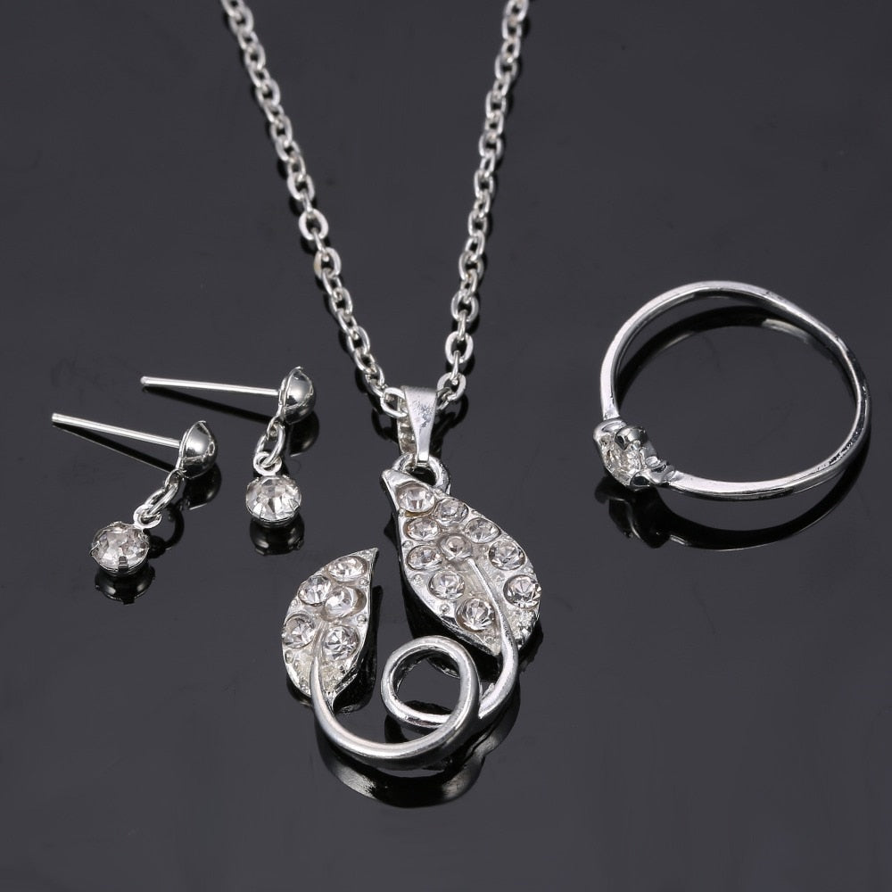 Leaf Jewelry Set