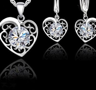 Heart Jewelry Set
