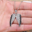 Crystal Angel Wings necklace