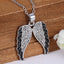 Crystal Angel Wings necklace
