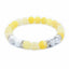 Pink and White Natural Stone Bracelets