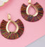 Big Tassel Drop Earrings