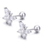 Pink Stud Earrings