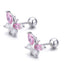 Pink Stud Earrings