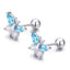 Pink Stud Earrings