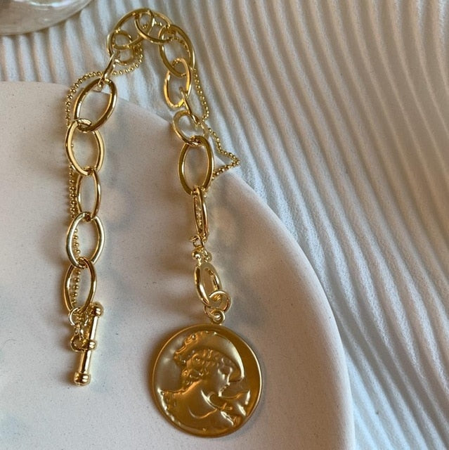 Gold Link Chain Bracelets