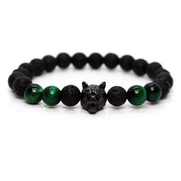 Green Tiger Stone Bracelet