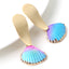 Natural Shell Drop Earrings Jewelry
