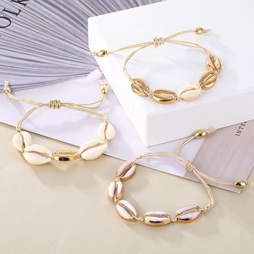 Vintage Shell Chain Bracelet