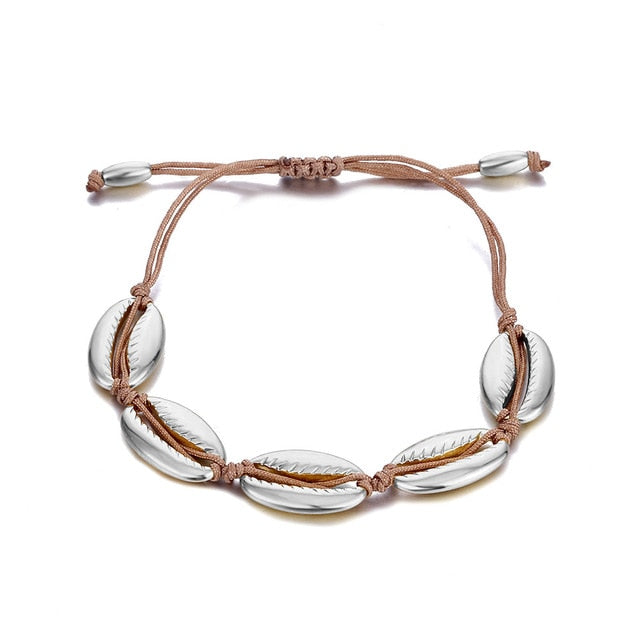 Vintage Shell Chain Bracelet