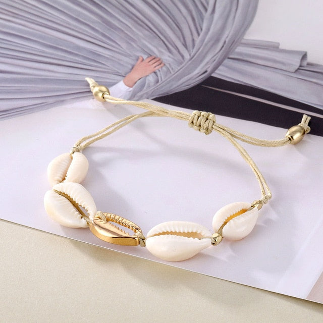 Vintage Shell Chain Bracelet