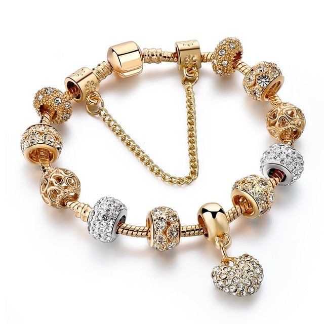 Crystal Heart Charm