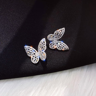 Zircon Butterfly Earrings