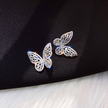 Zircon Butterfly Earrings