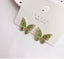 Zircon Butterfly Earrings