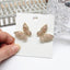 Zircon Butterfly Earrings