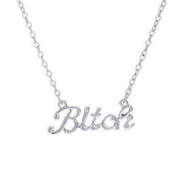 Short Letter Necklace