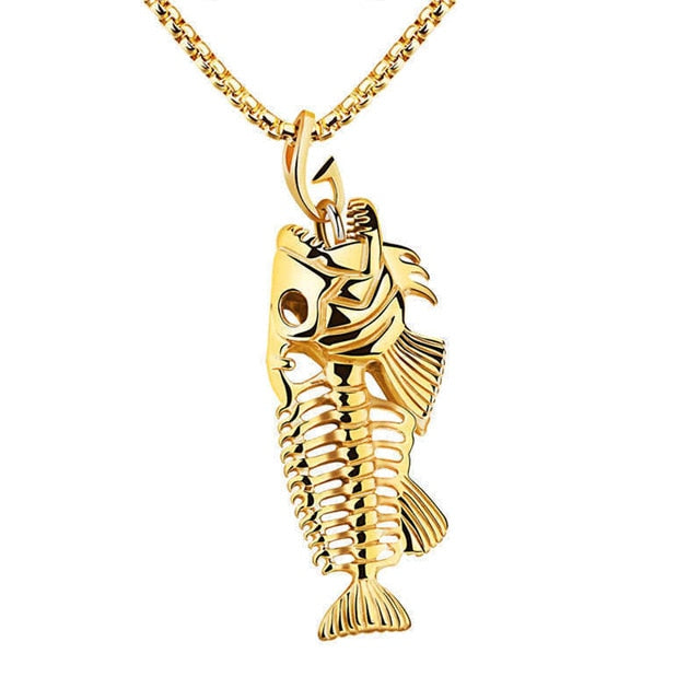 Fish Bone Pendant