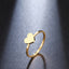 Peach Hearts Ring