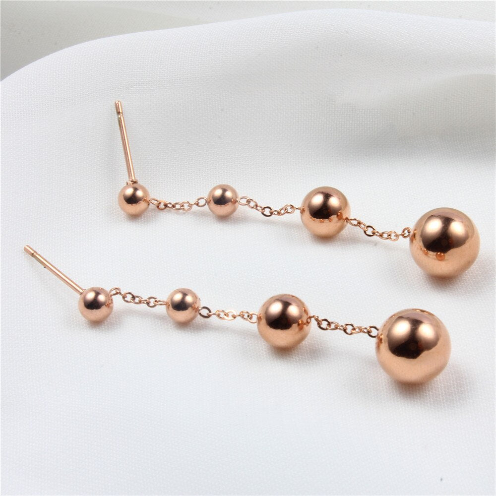 Stud Earrings Balls