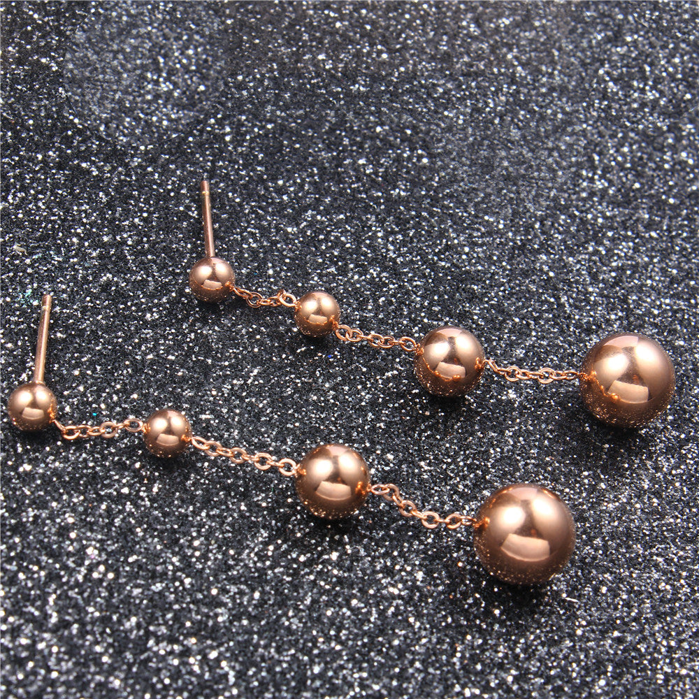Stud Earrings Balls