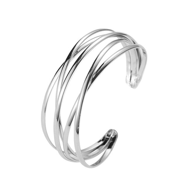 Gold Hollow Bracelets
