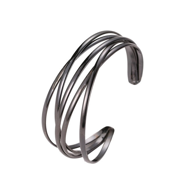 Gold Hollow Bracelets