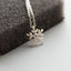 Silver Crystal Snowflake Set