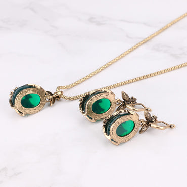 Crystal Flower Jewelry Sets