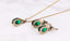 Crystal Flower Jewelry Sets