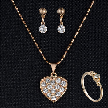 Heart Jewelry Set