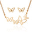 Stainless Steel Hollow Butterfly Pendent