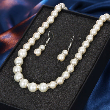 Simulated Pearl Jewelry Sets