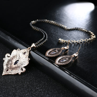 Resin Earring Drop Pendant Jewelry Sets