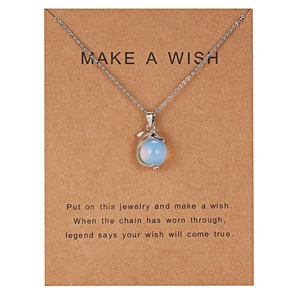 Water Drop Geometric Pendant