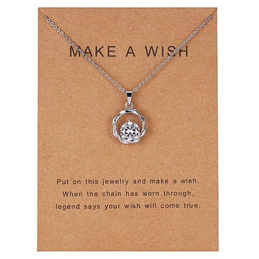 Water Drop Geometric Pendant