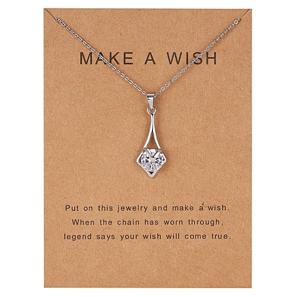 Water Drop Geometric Pendant