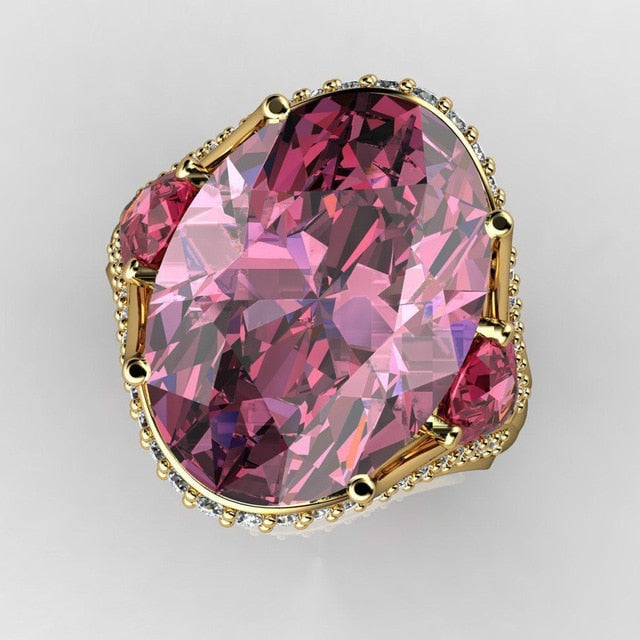 Green Zircon Ring